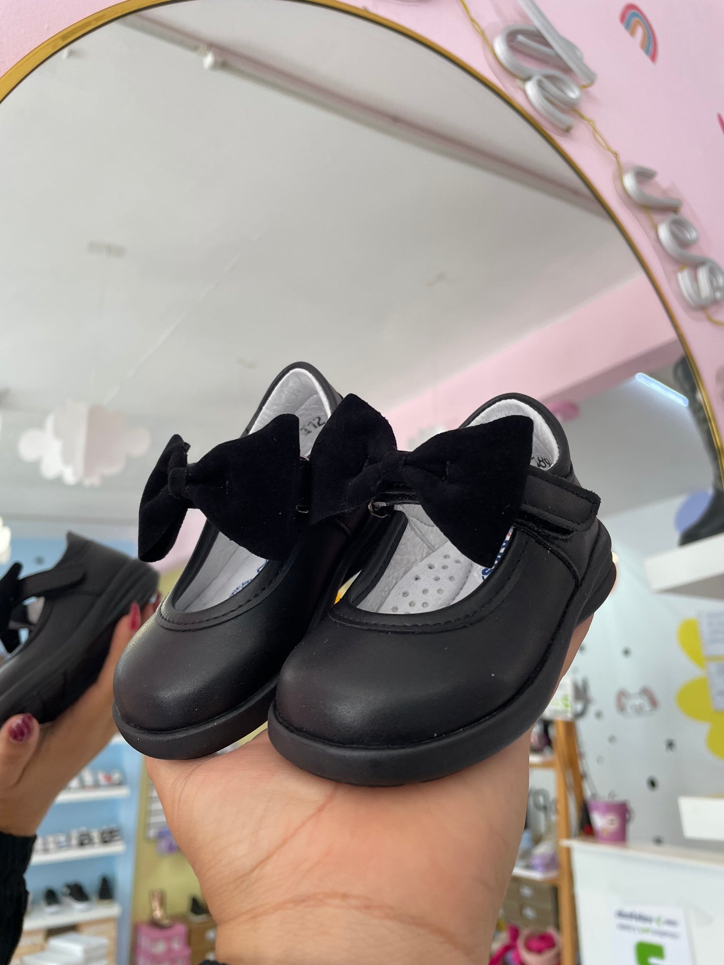 Zapato Escolar Negro 78