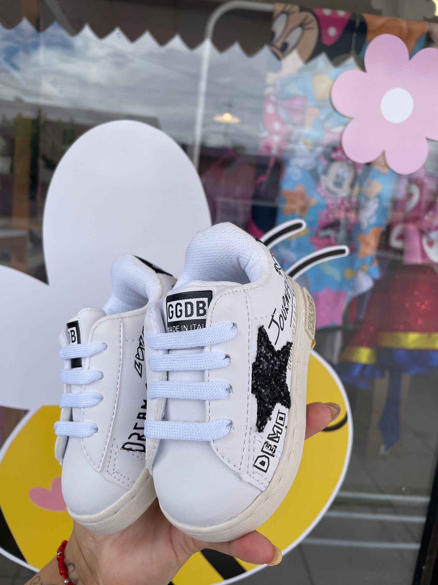 Tenis golden gosse blanco/negro