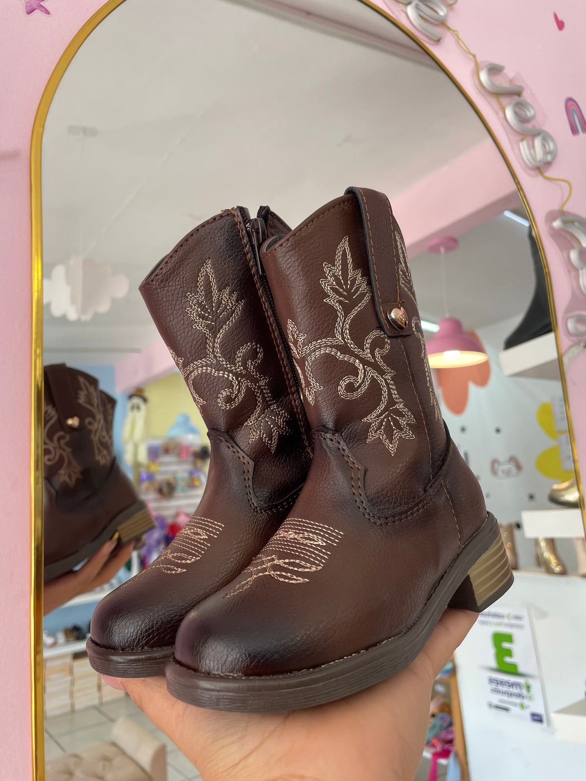 Bota Vaquera Café 700