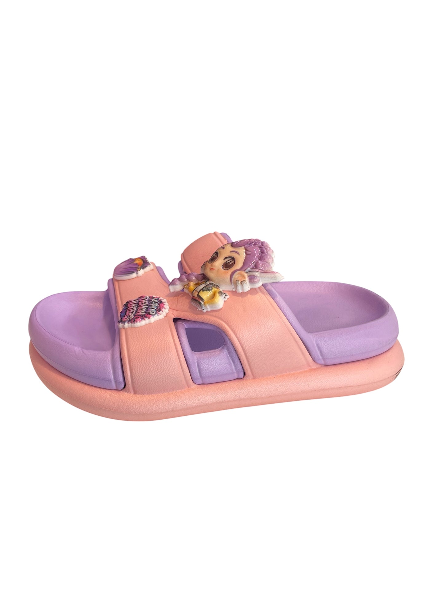Sandalia KPOP Lila/Rosa