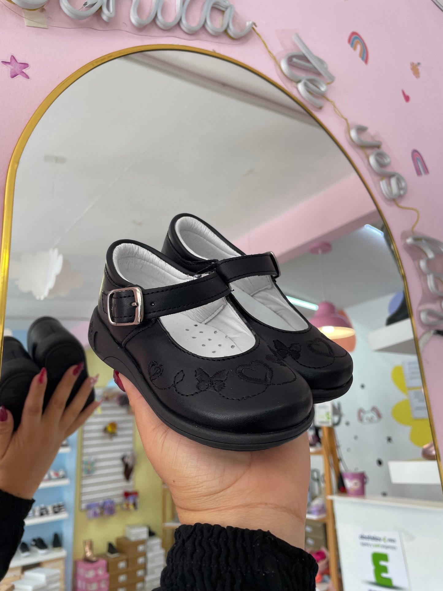 Zapato Escolar Negro 310