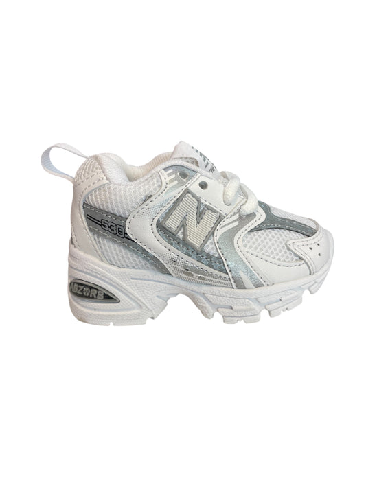 New Balance Blanco/Plata