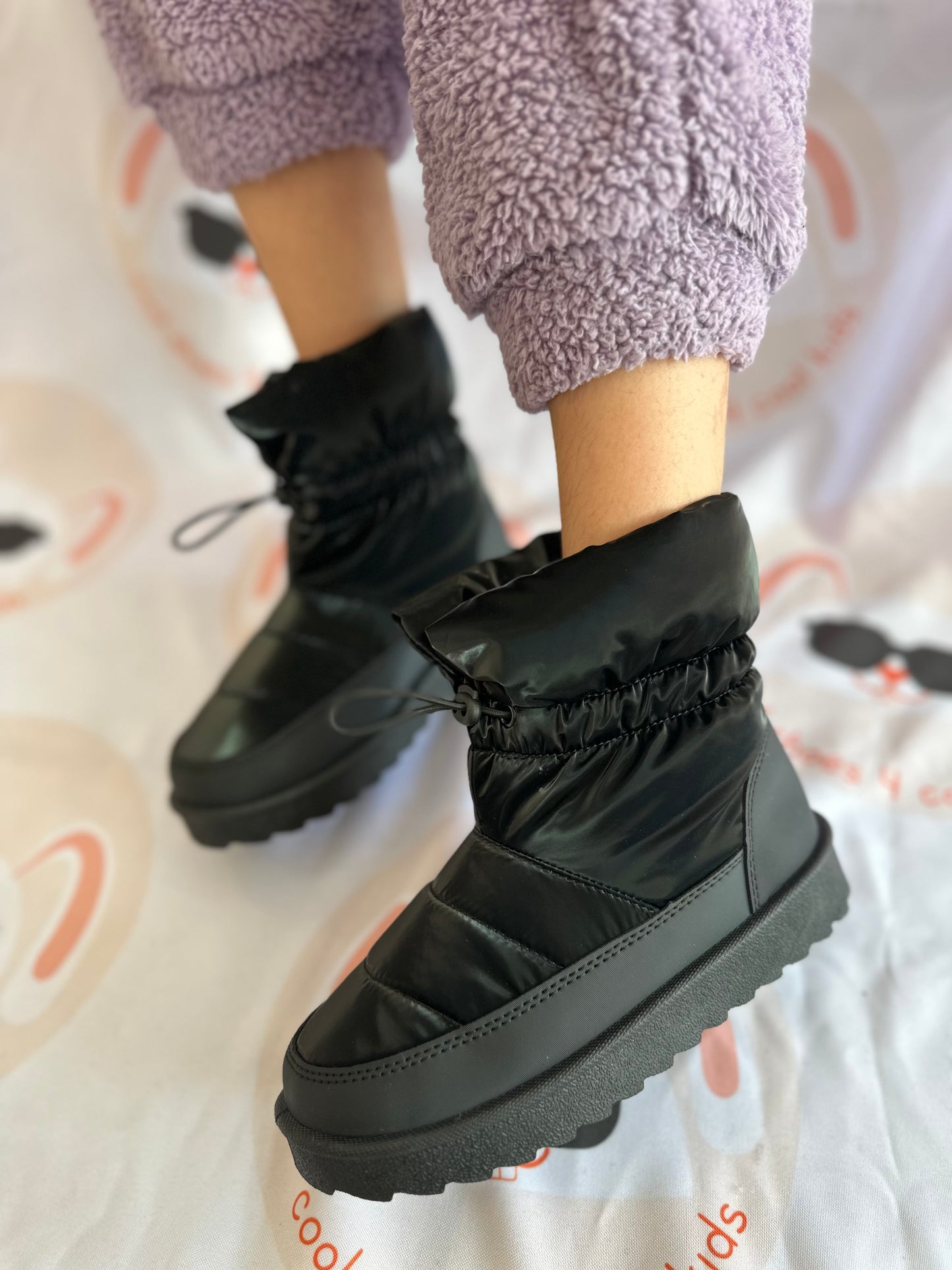 Bota black/nylon Efron-1K