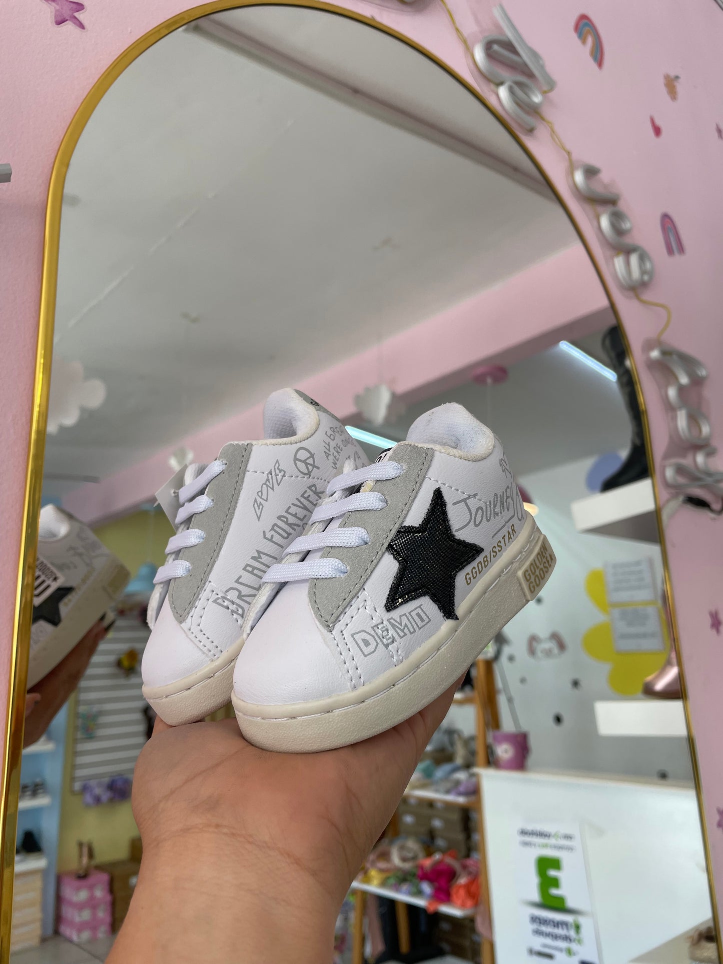 Golden Goose Blanco Gamuza