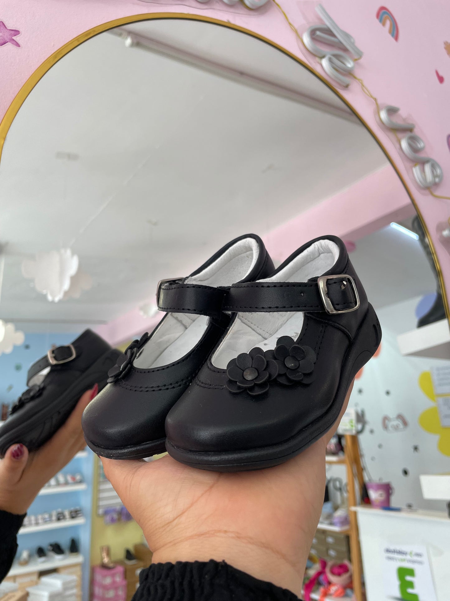 Zapato Escolar Negro 326