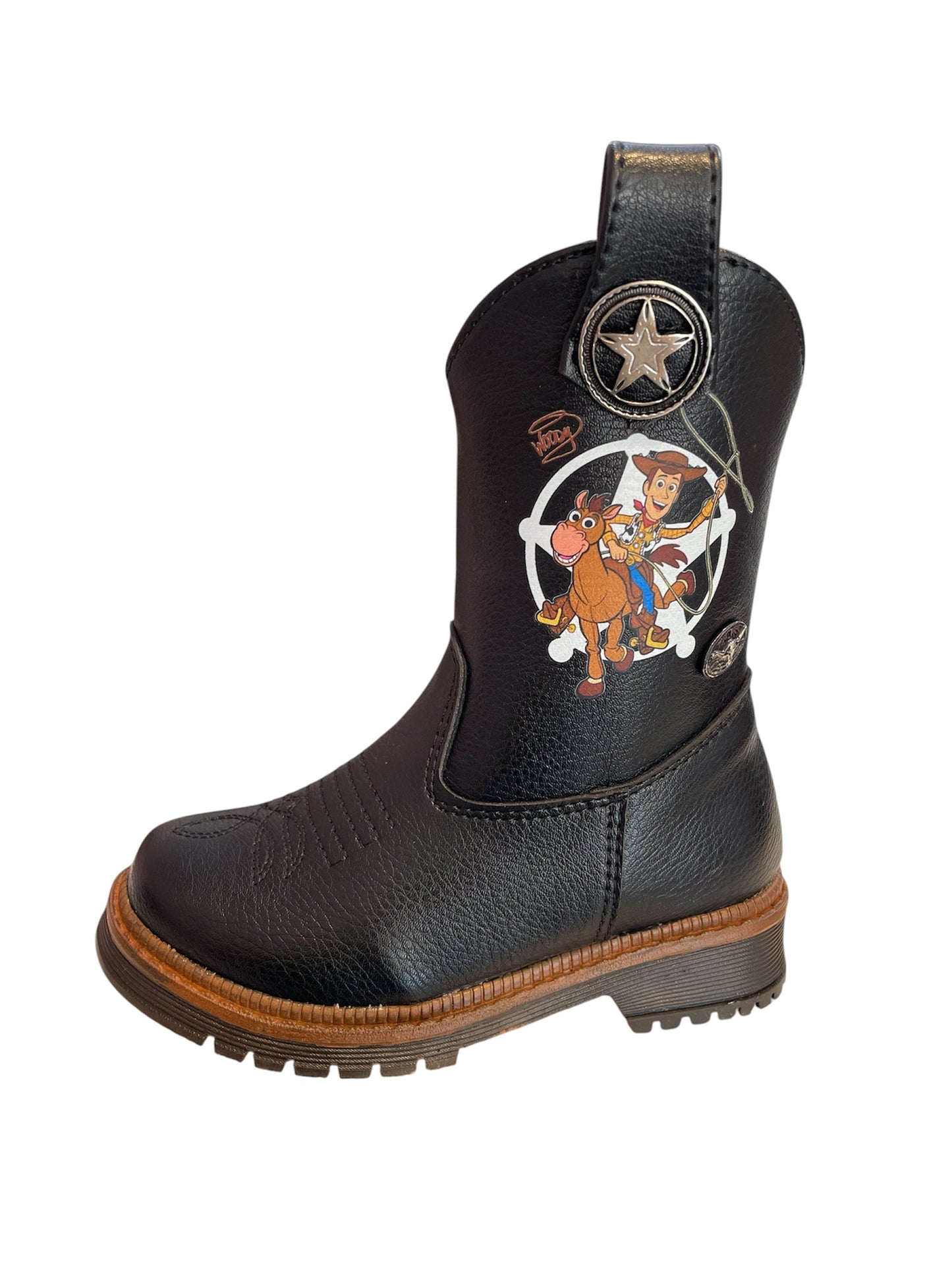 Bota Negra Woody