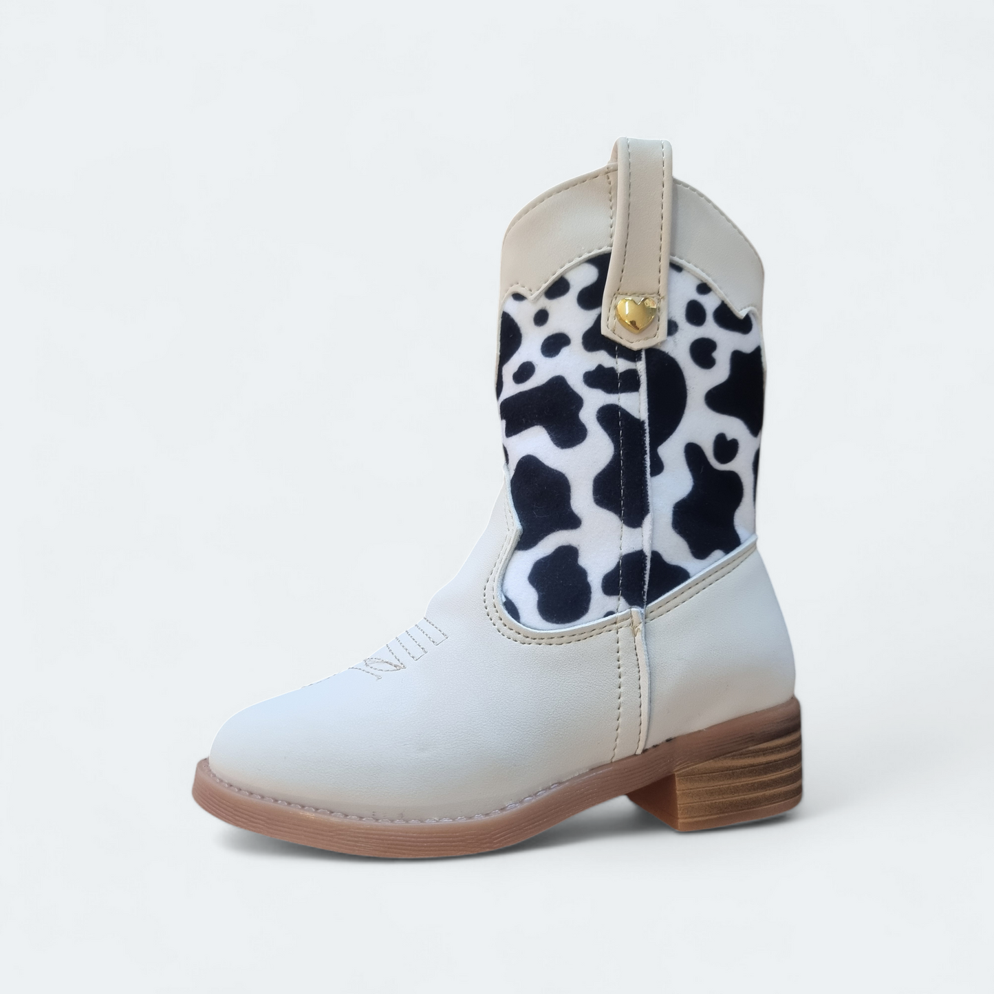 Bota vaquera latte/vaca #920