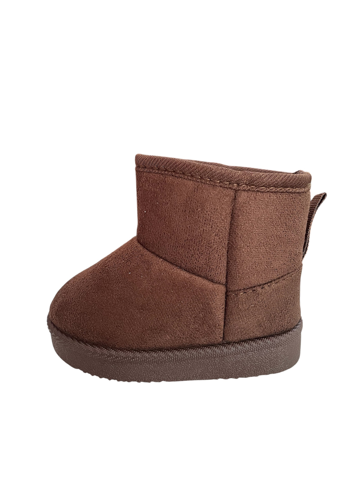 Botin afelpado cafe obscuro