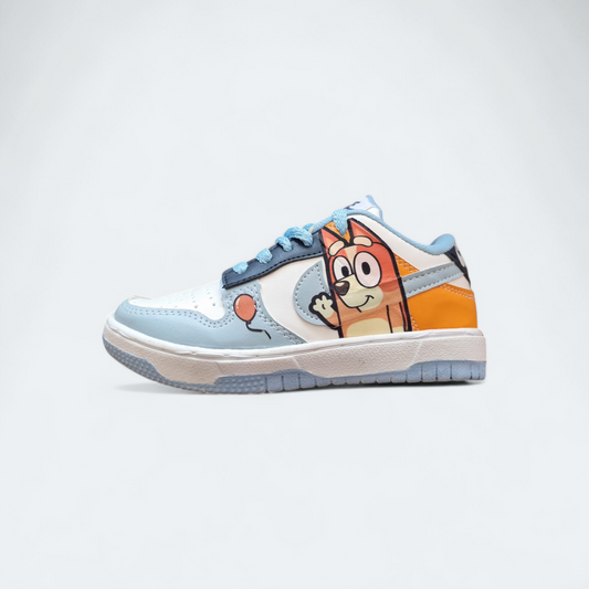 Tenis Bluey Cielo/naranja