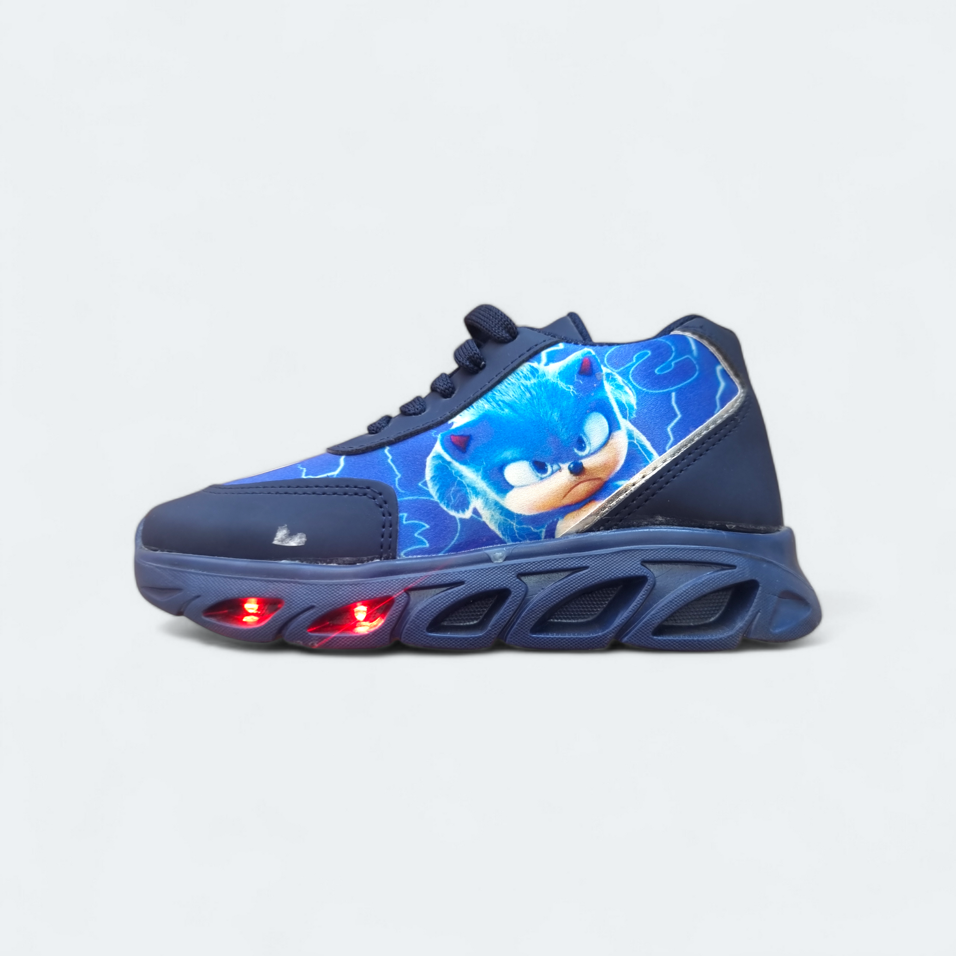 Tenis Para Niño De Sonic Tenis Sonic Tenis Sonic Marino Led