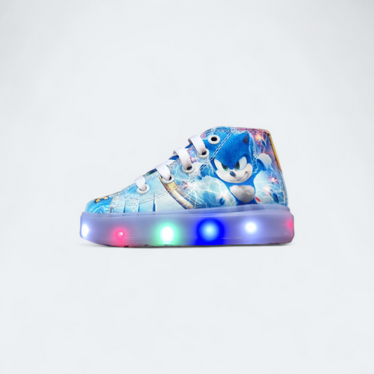 Tenis Sonic cielo top led